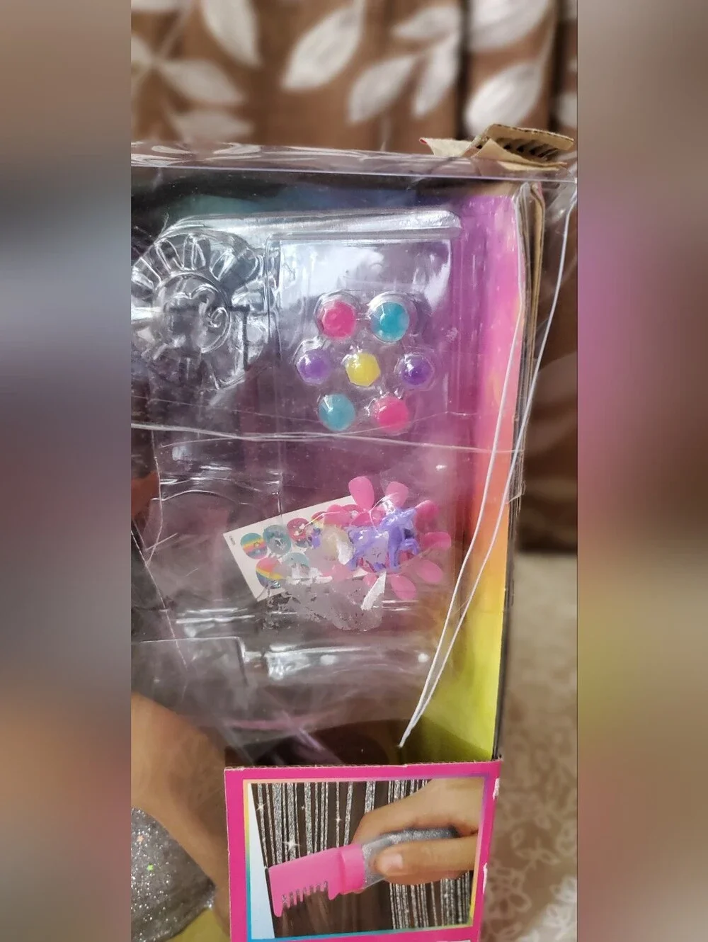 Barbie Glitter Hair Styling Deluxe Styling Head And Accessories